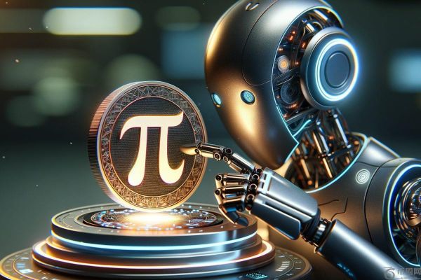 生成式人工智能预告片发布后，Pi Coin 占据百强榜首